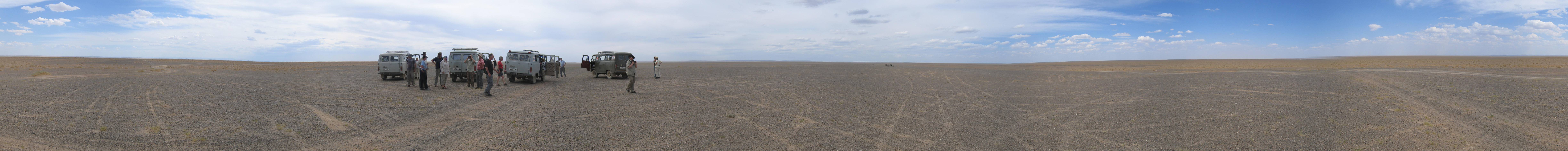 Fahrt zum Camp Tsagaan Ovoo 23 Panorama